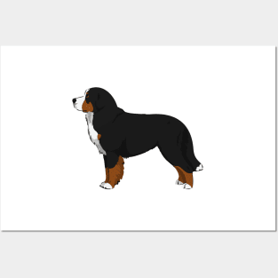 Cute Bernese Mountain Dog Posters and Art